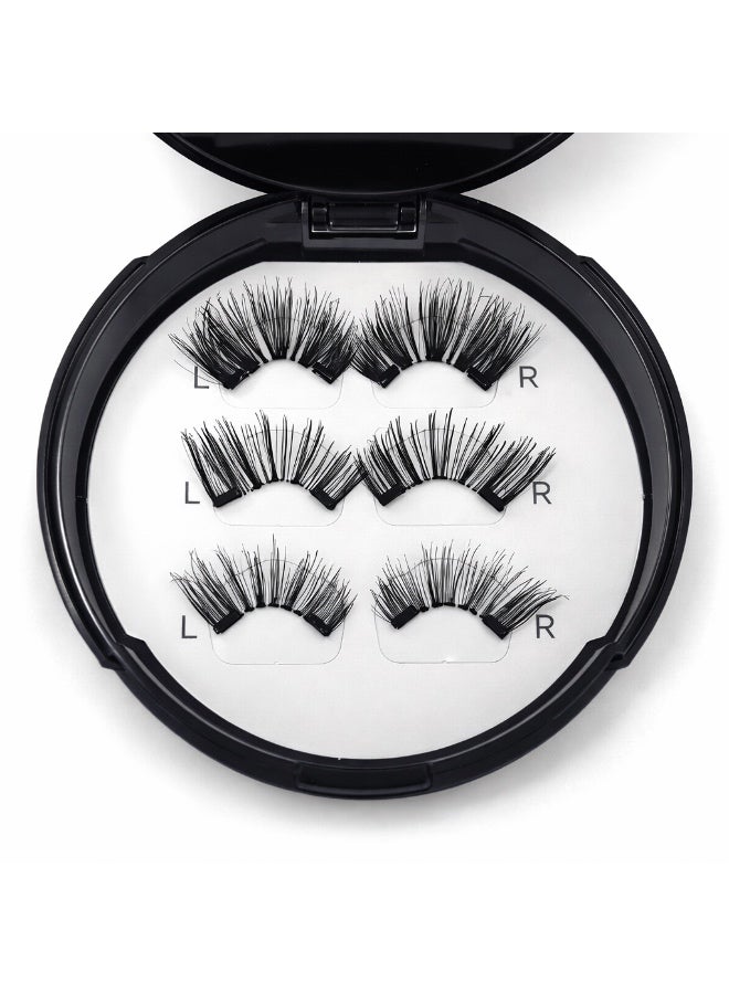 RAMSHAH Magnetic Eyelashes – Effortless Natural to Voluminous Look, Premium Reusable Lash Set, Strong Hold, Easy Apply, No Glue or Eyeliner Needed - Image 2